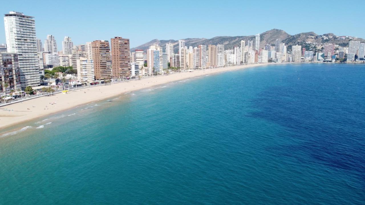 Апартаменты Moderno Y Acogedor- Torres D' Oboe Бенидорм Экстерьер фото